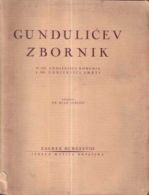 blaž jurišić: gundulićev zbornik