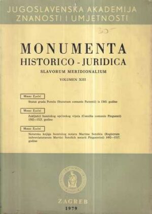 monumenta historico - juridica volumen xiii