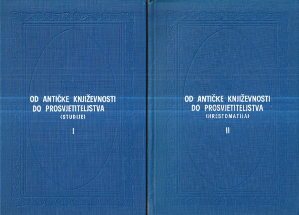 skupina autora: od antičke književnosti do prosvjetiteljstva 1-2