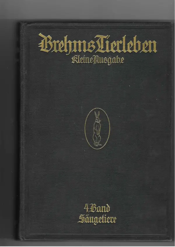 alfred brehms: brehms tierleben 1-4