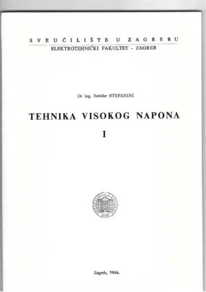 božidar stefanini: tehnika visokog napona 1-2