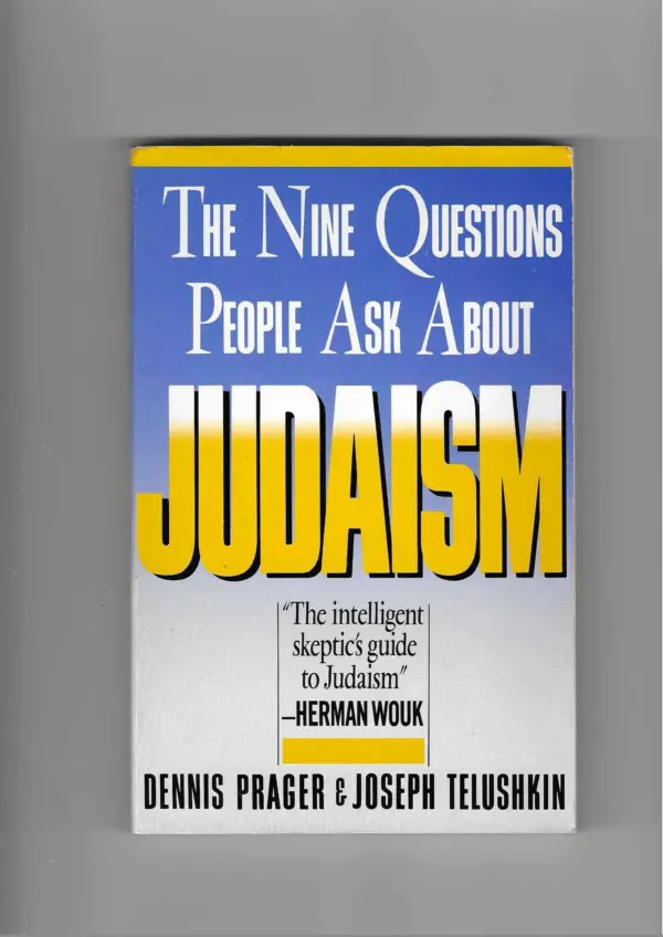 dennis prager i joseph teleushkin: the nine questions people ask about