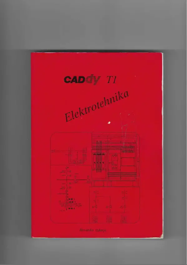 caddy t1: elektrotehnika