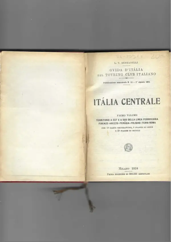 guida d'italia - italia centrale vol. i.