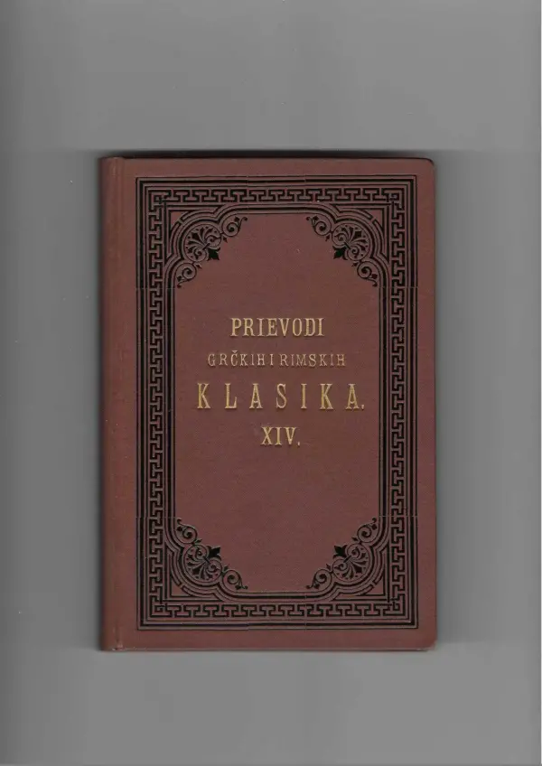 koloman rac: prievodi grčkih i rimskih klasika xiv.