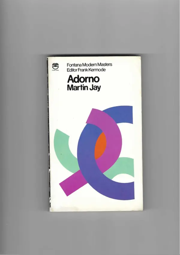 martin jay: adorno