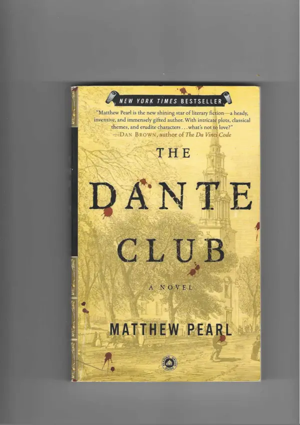 matthew pearl: the dante club