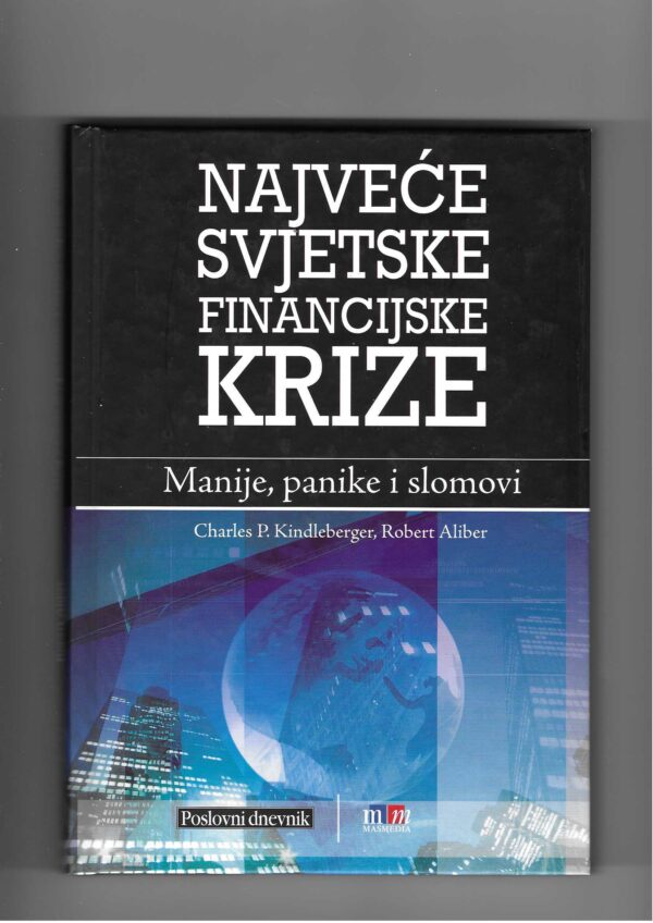 charless p.kindleberger, robert aliber: najveće svjetske financijske krize