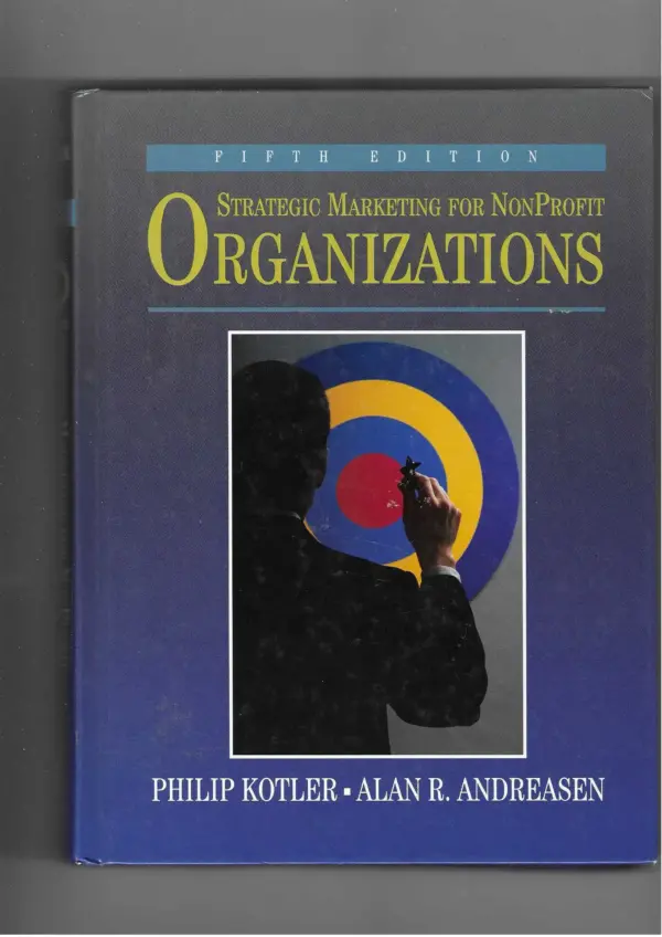 philip kotler i alan r. andreasen: strategic marketing for nonprofit organizations