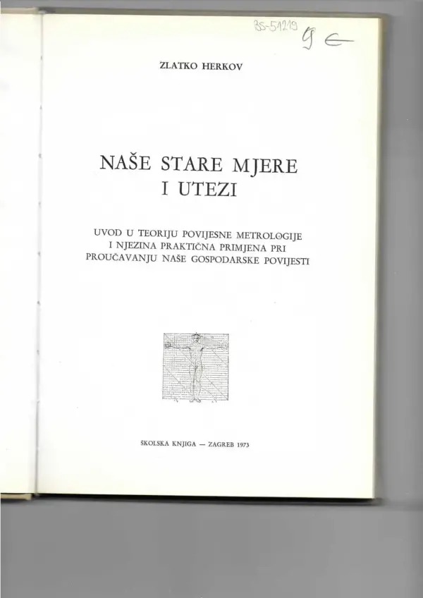 zlatko herkov: naše stare mjere i utezi