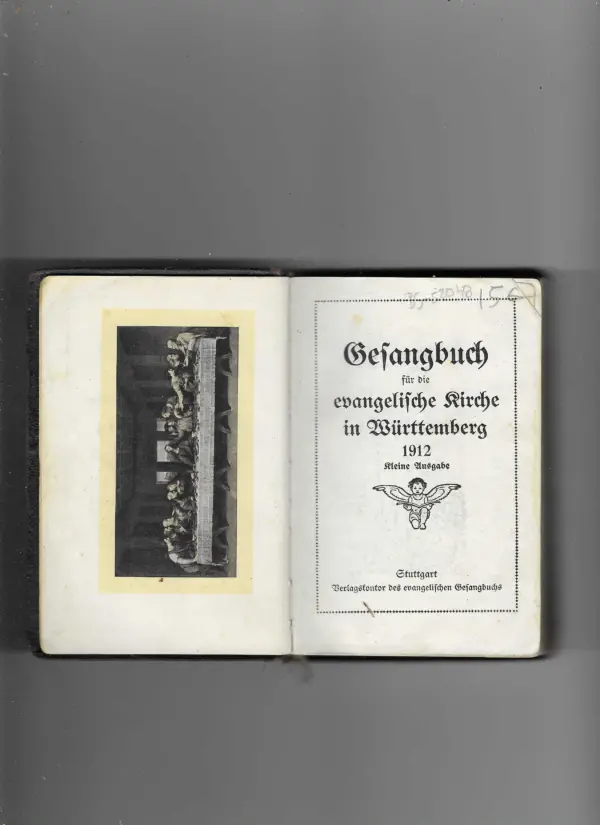 gesangbuch für die evangelische kirche in württemberg 1912