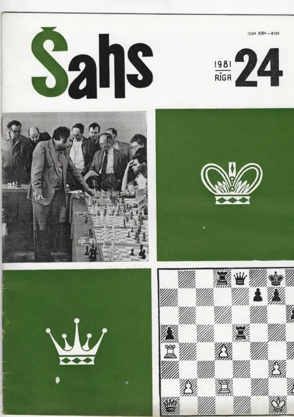 Časopis Šahs 1-24/1981