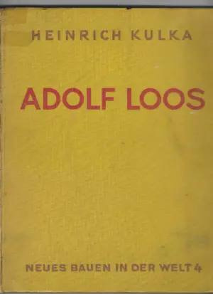 adolf loos: das werke des architekten