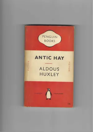 aldous huxley: antic hay