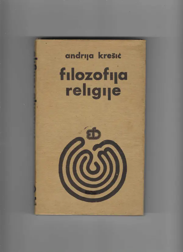 andrija krešić: filozofija religije