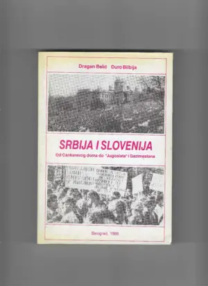 dragan belić, Đuro bilbija: srbija i slovenija- od cankarevog doma do "jugoalata" i gazimestana