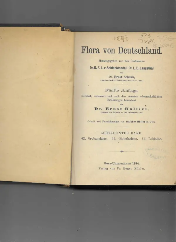 skupina autora: flora von deutschland sv. 18