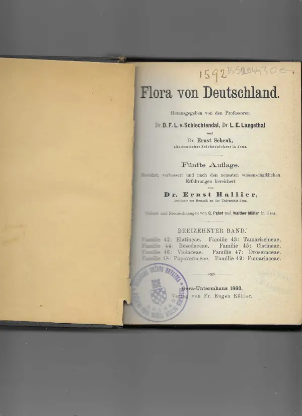 skupina autora: flora von deutschland sv. 13