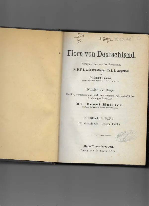 skupina autora: flora von deutschland sv. 7