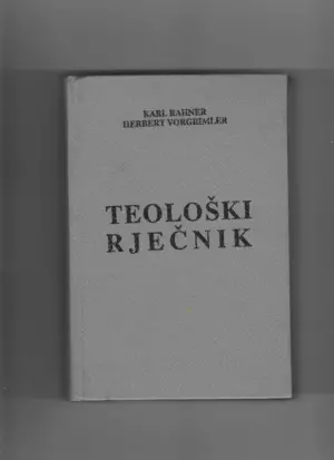 karl rahner i herbert vorgrimler: teološki rječnik