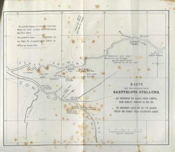 stanleys nachhut in nambuya unter major edm. m. barttelot