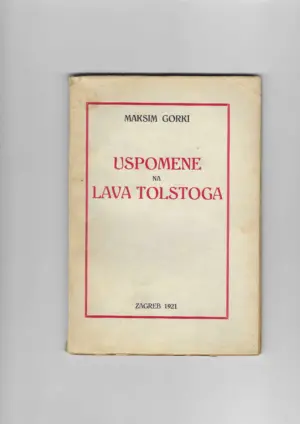 maksim gorki: uspomene na lava tolstoja