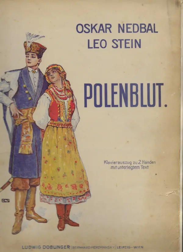 oskar nedbal i leo stein: polenblut