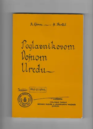 antun giron i petar strčić: poglavnikovom vojnom uredu