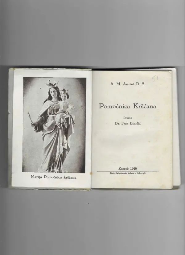 a.m. anzini: pomoćnica kršćana