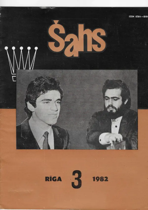 Časopis Šahs 1-24/1982