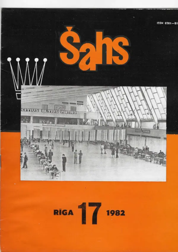 Časopis Šahs 1-24/1982