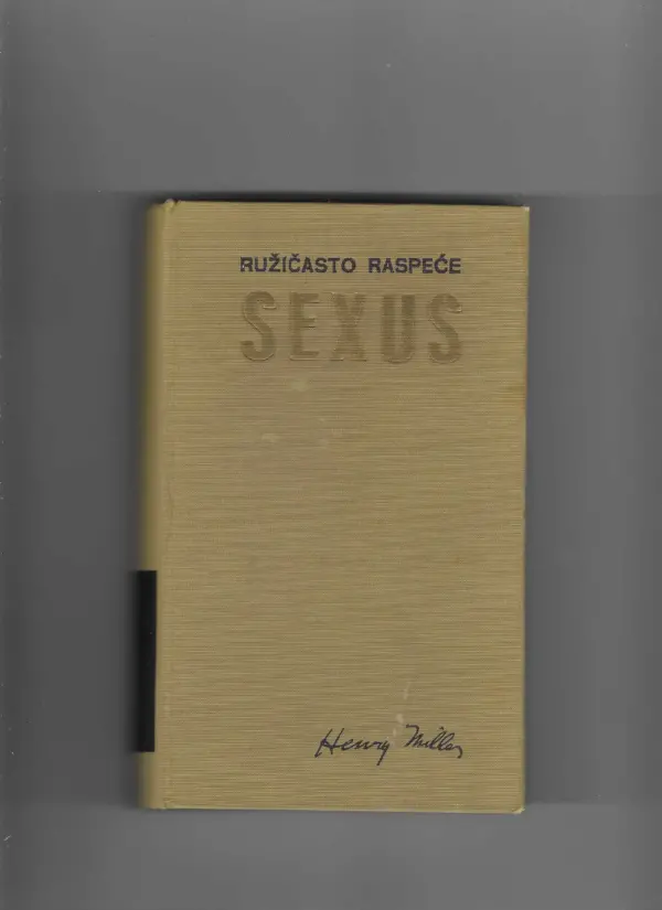 henry miller: sexus (ružičasto raspeće)