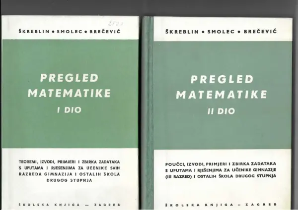 skupina autora: pregled matematike 1-2