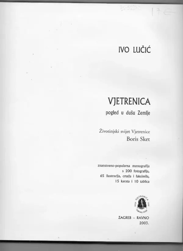 ivo lučić: vjeternica - pogled u dušu zemlje