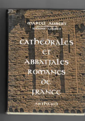 marcel aubert: cathedrales et abbatiales romanes de france