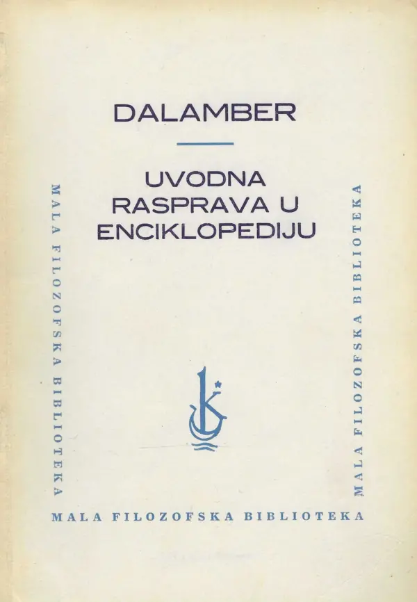 d'alembert: uvodna rasprava u enciklopediju