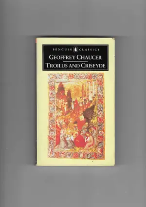 geoffrey chaucer: troilus and criseyde