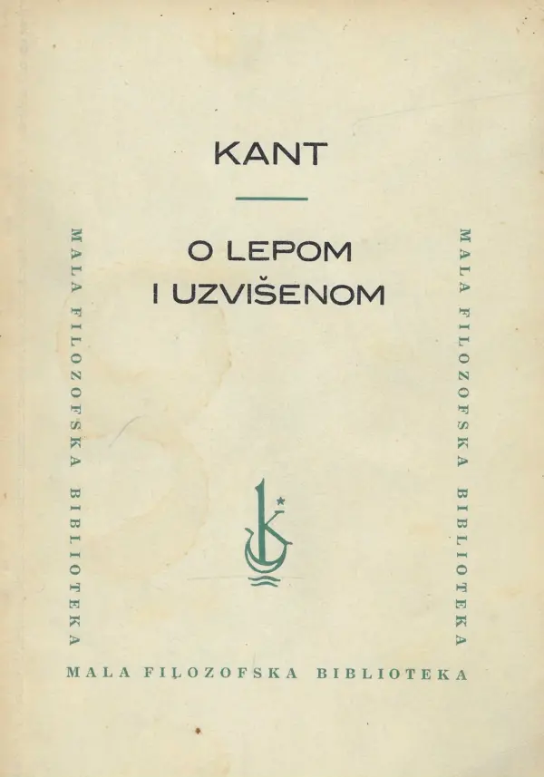 kant: o lepom i uzvišenom