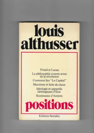 louis althusser: positions