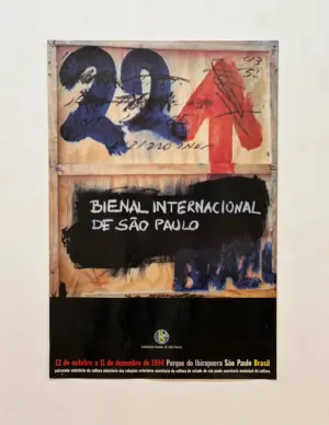 plakat - bienal internacional de sao paolo