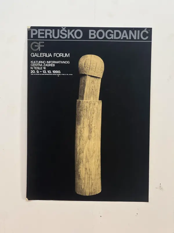 plakat - peruško bogdanić