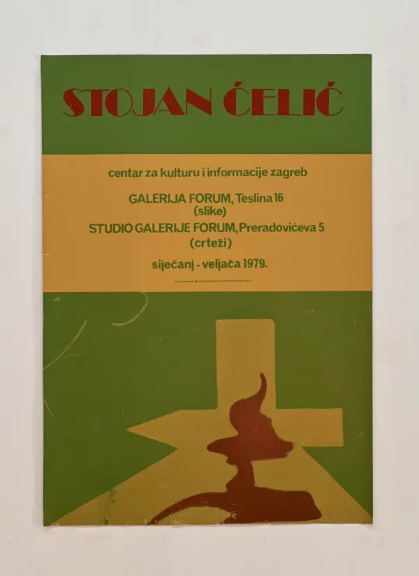 plakat - stojan Ćelić