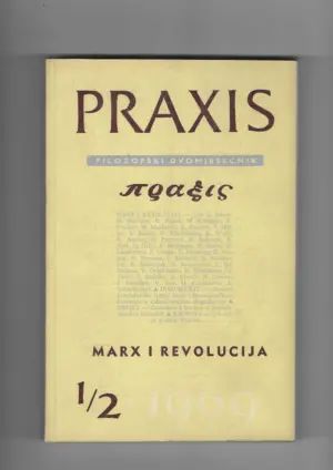 filozofski časopis praxis br. 1-2/1969.