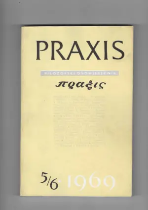 filozofski časopis praxis br. 5-6/1969.