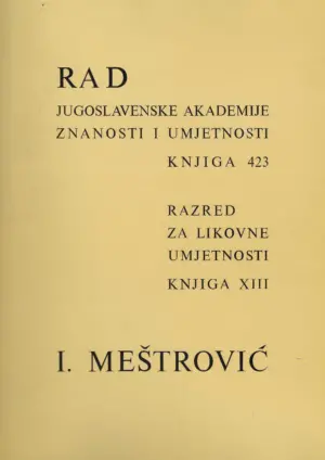 rad jazu knjiga 423 - i. meštrović