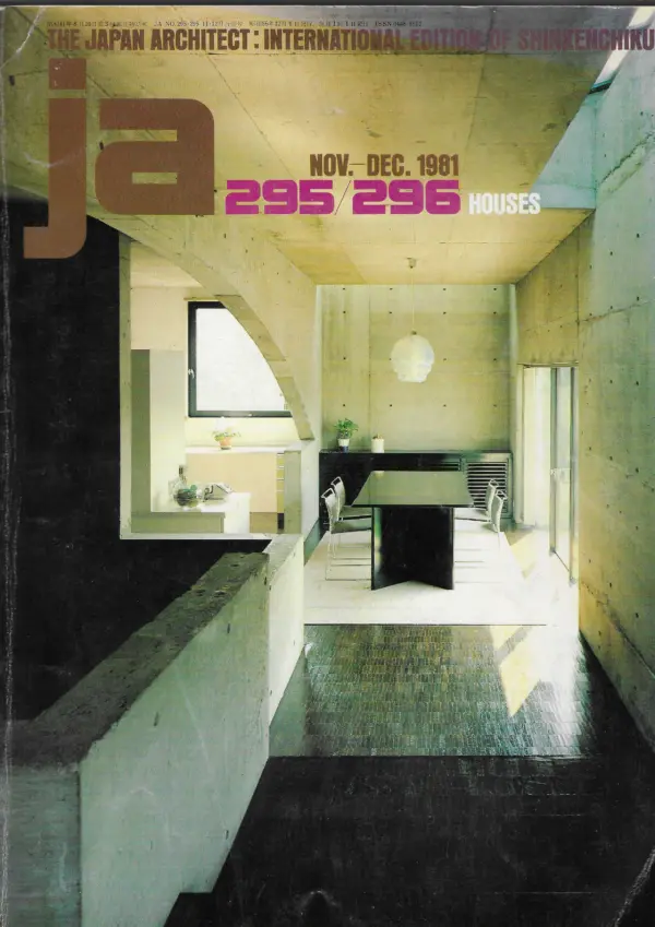 the japan architect br. 295-296/1981.