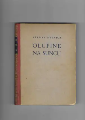 vladan desnica: olupine na suncu (s potpisom)