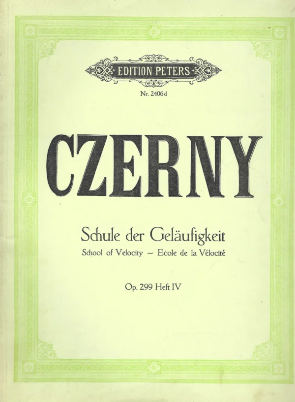 Carl Czerny: Schule der Geläufigkeit