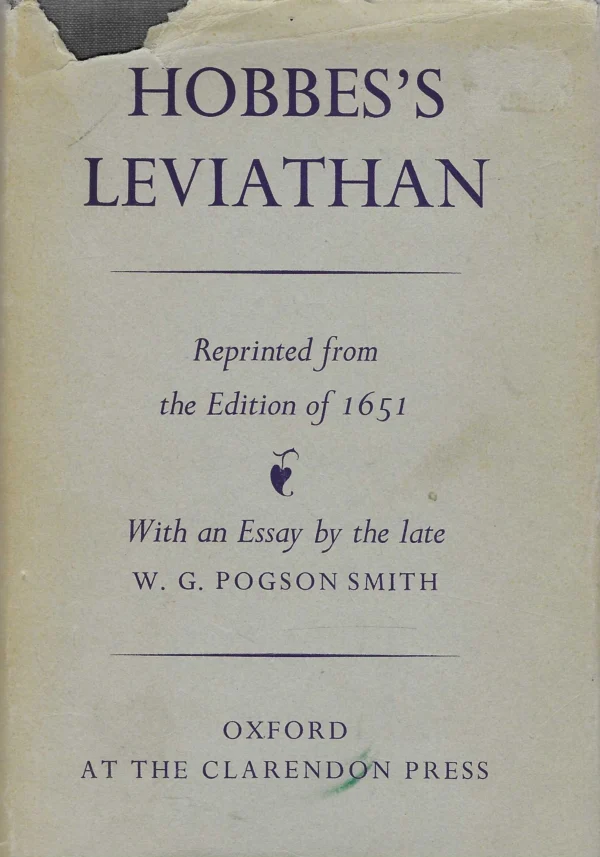 Thomas Hobbes: Leviathan