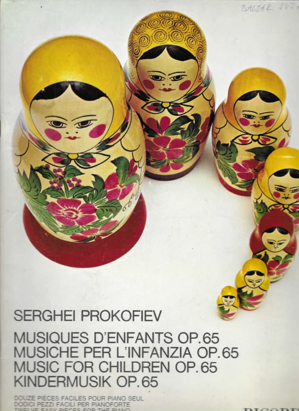 Serghei Prokofiev: Music for Children op. 65